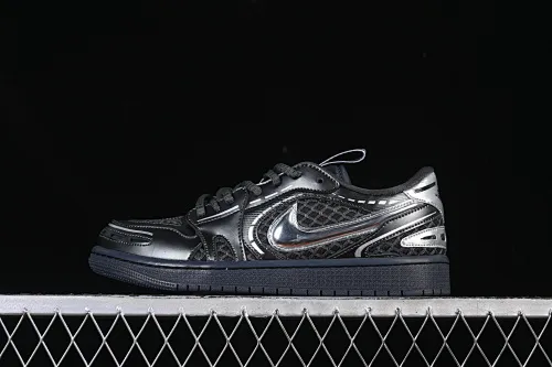 All categories Air Jordan Jordan series basketball shoes Air Jordan 1 Low Air Jordan 1 Low "MM V3" AJ1 Joe 1 space gray low-top cultural and casual sneakers HQ2186-001
